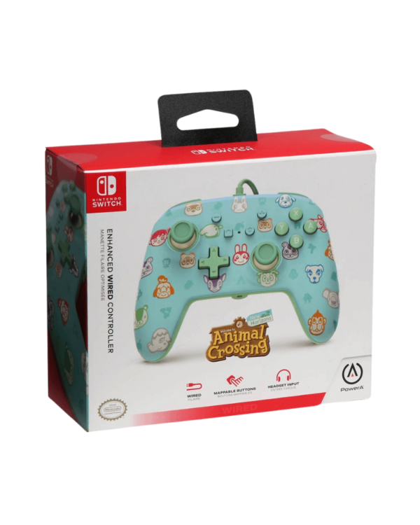 Animal Crossing PowerA enhanced Wired Controller Switch 4