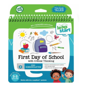 Leapstart Pre K 1st Day of School Activity Book