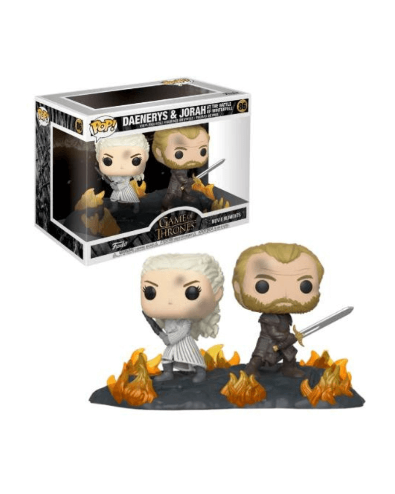 Featured image for “Pop Game of Thrones Daenerys and Jorah with Swords”