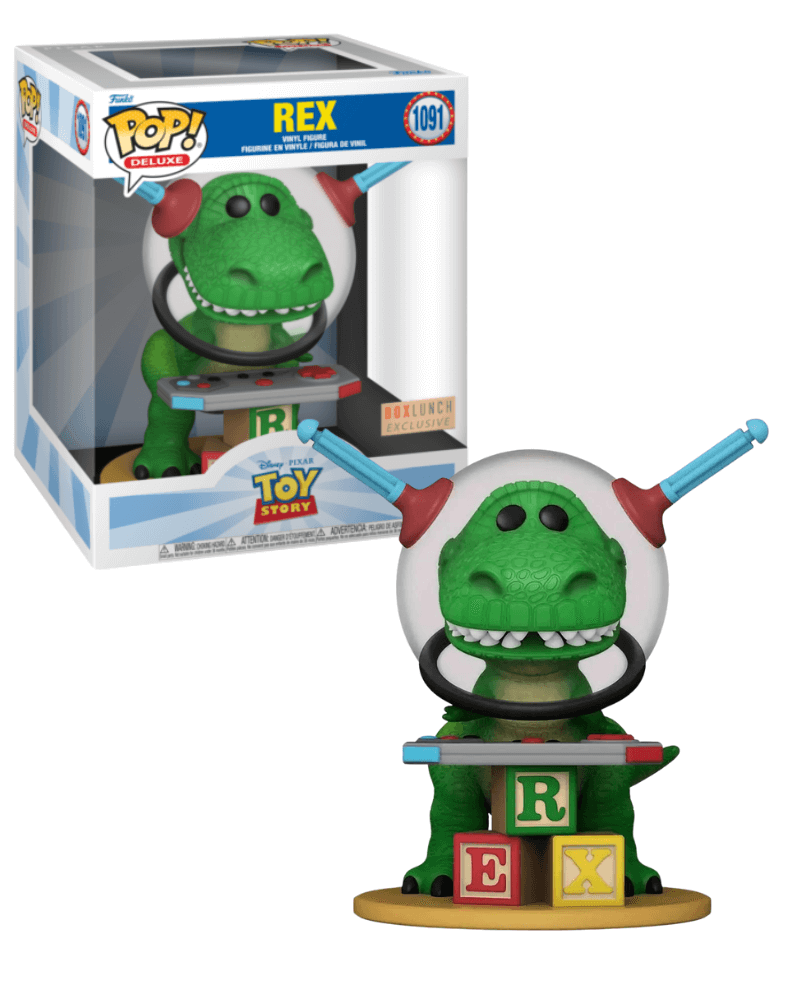 Featured image for “Pop Deluxe Toy Story Rex”