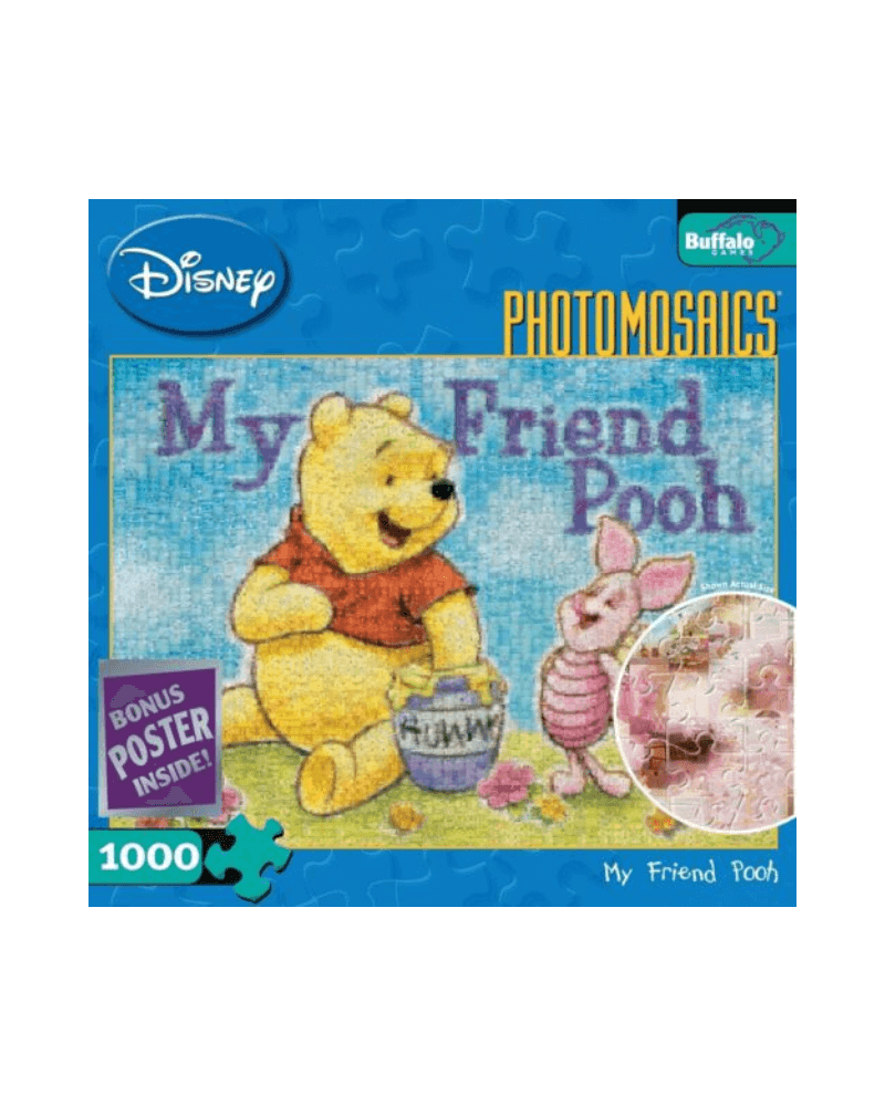 Featured image for “Disney Photomosaics My Friend Pooh”