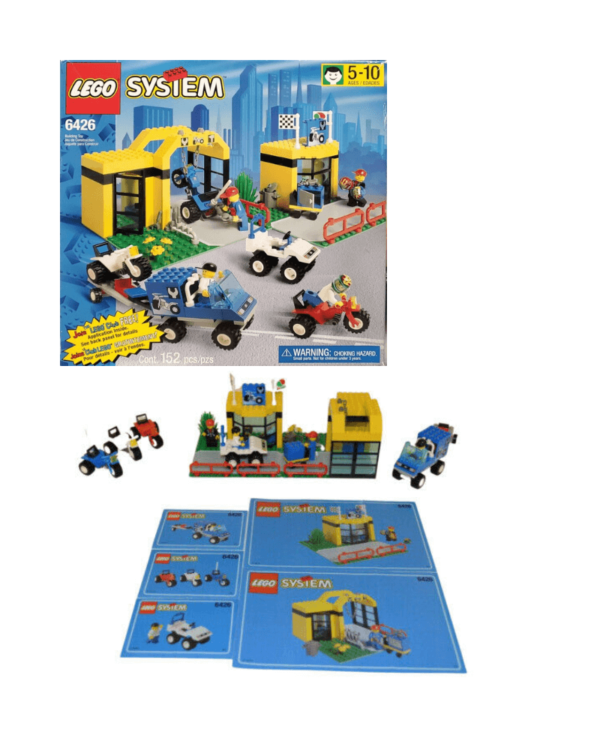 Lego 6426 Town Super Cycle Center