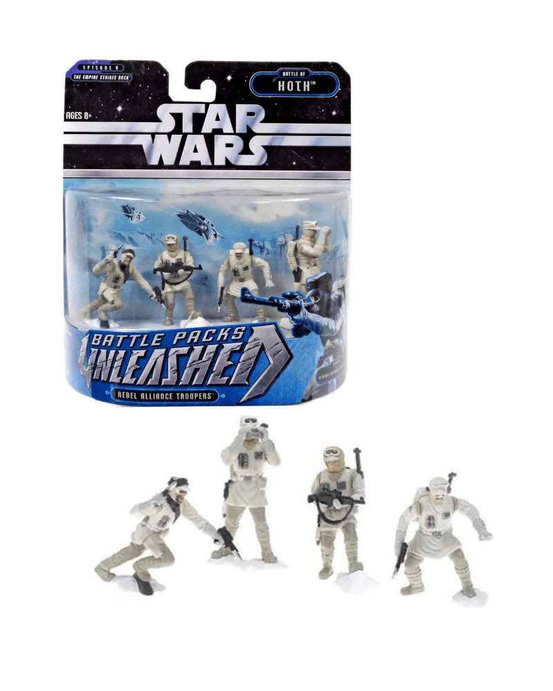 Featured image for “Star Wars Battle Packs Unleshed Battle of Hoth Rebel Alliance Troopers”