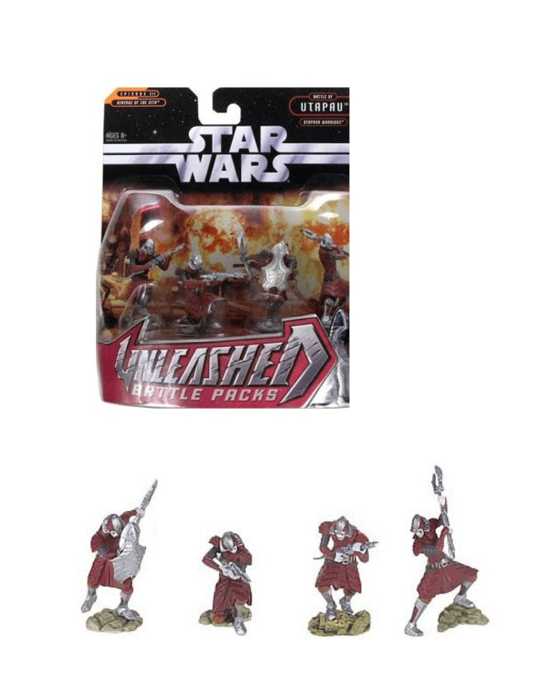 Featured image for “Star Wars Battle Packs Unleshed Battle of Utapau Utapaun Warriors”