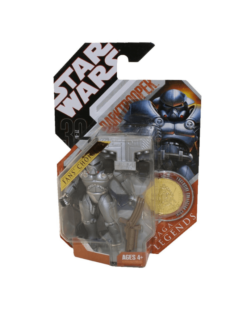 Featured image for “Star Wars Saga Legends Dark Trooper with Coin”