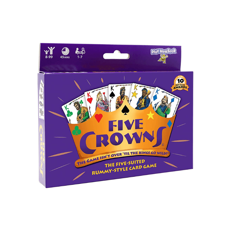 Featured image for “Five Crowns the Five Suited Rummy Style Card Game”