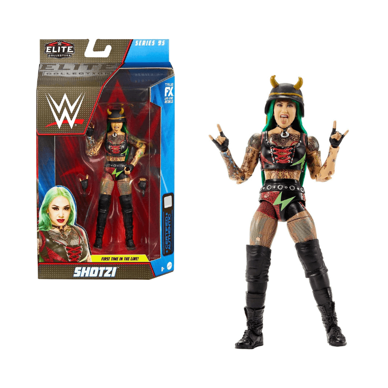 Featured image for “WWE Shotzi Elite Collection Sereis 95 6" Action Figure”