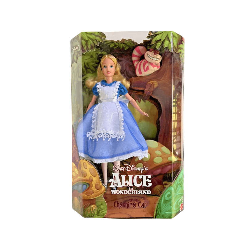 Featured image for “Alice in Wonderland and the Cheshire Cat Doll Set”