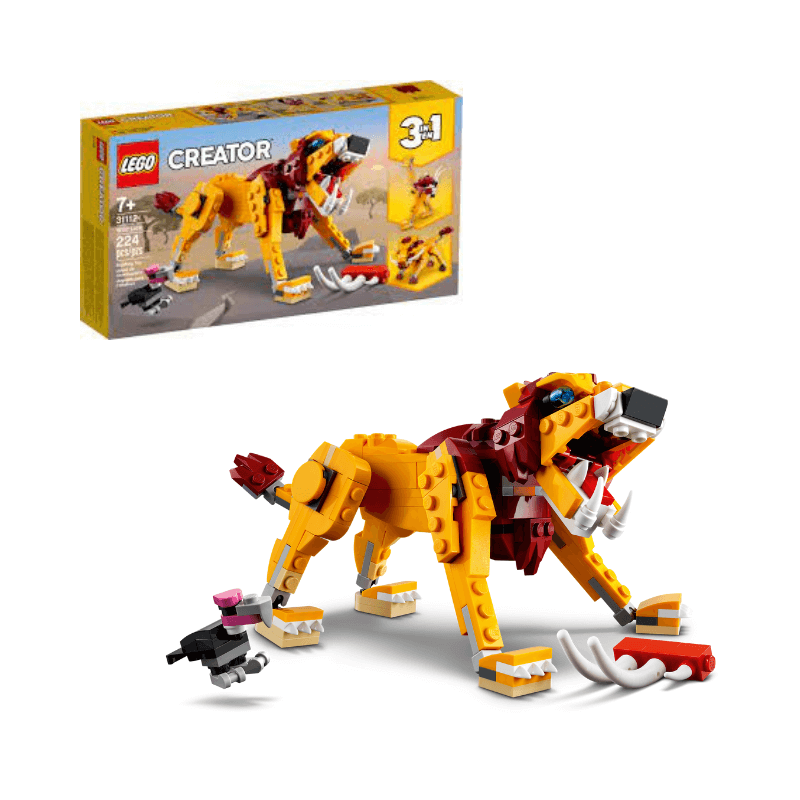 Featured image for “Lego 31112 Creator Wild Lion”