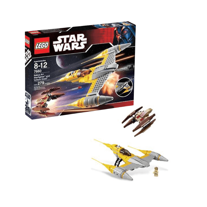 Featured image for “Lego 7660: Star Wars Naboo N-1 Starfighter and Vulture Droid”