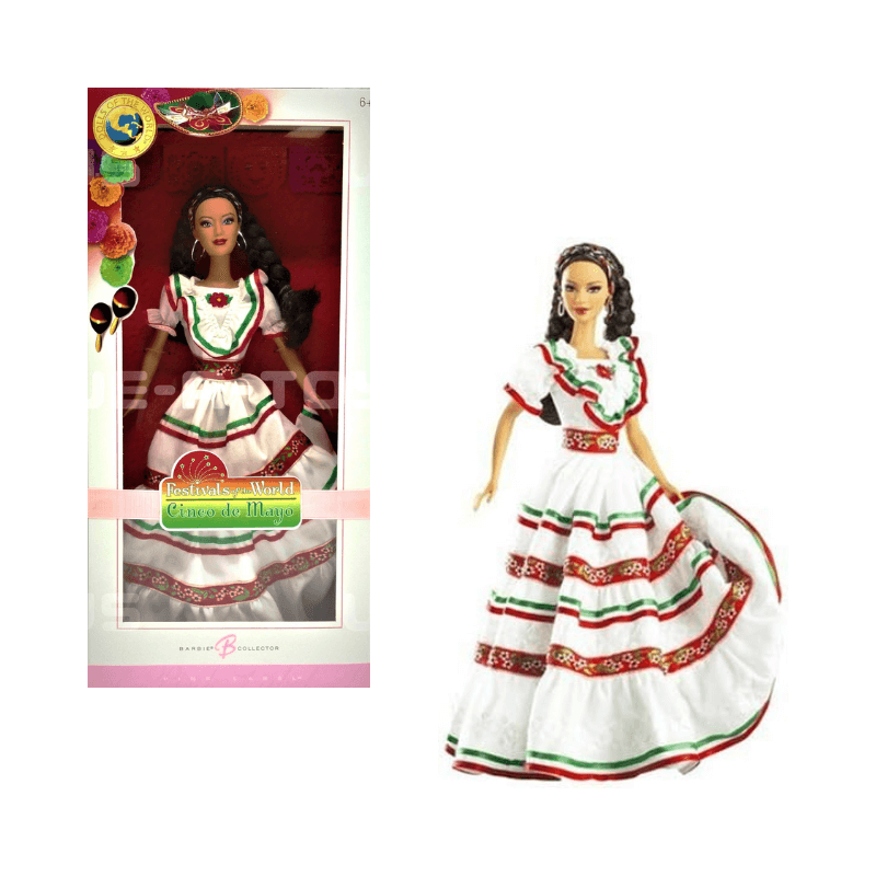 Featured image for “Barbie Dolls of the World Pink Label Cinco de Mayo Doll”