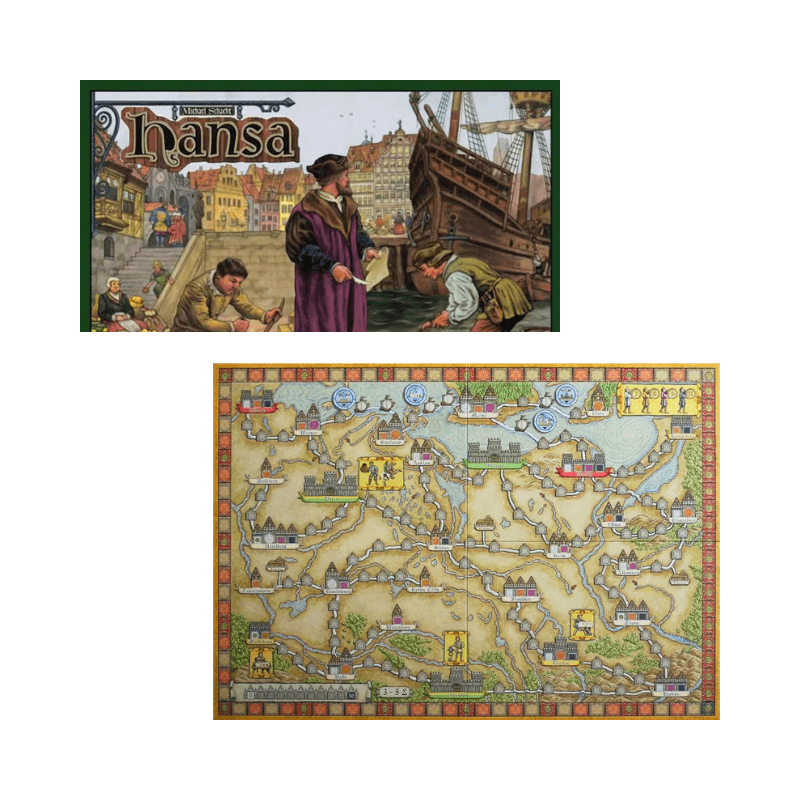Featured image for “Hansa Board Game 1st Edition”
