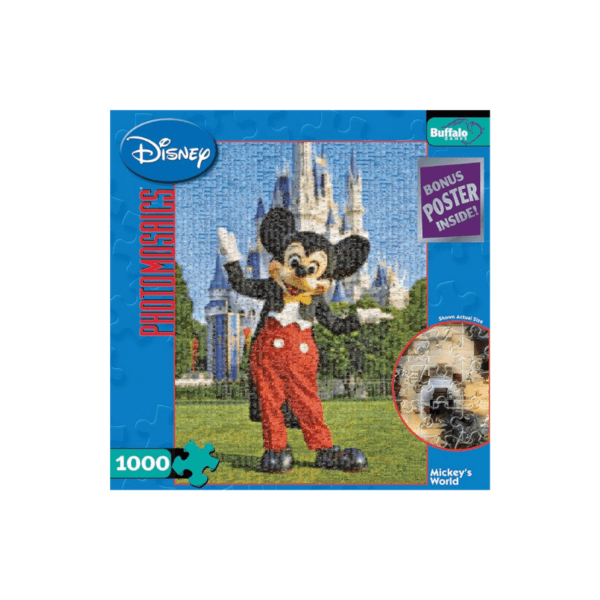 Mickeys World Photomosaic Puzzle 1