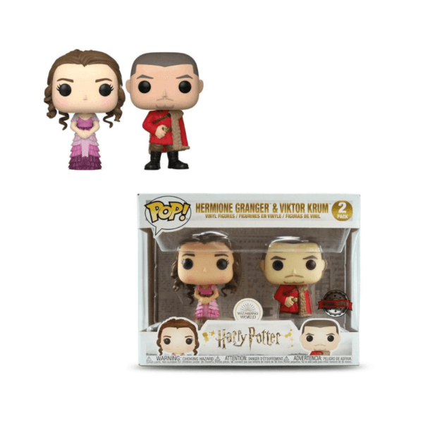 Pop Harry Potter Wizarding World Hermione Granger Viktor Krum 2 Pack 1