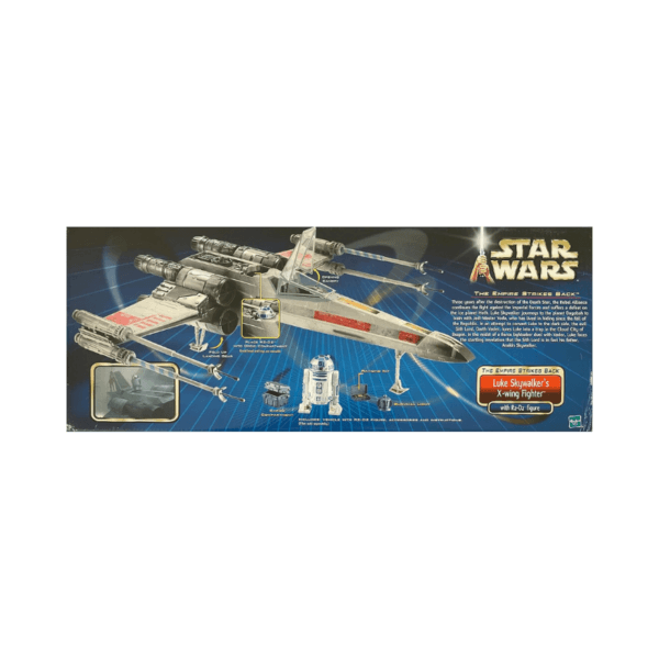 Star Wars the Empire Strikes Back Luke Skywalkers X Wing Fighter w R2 D2 Figure 2