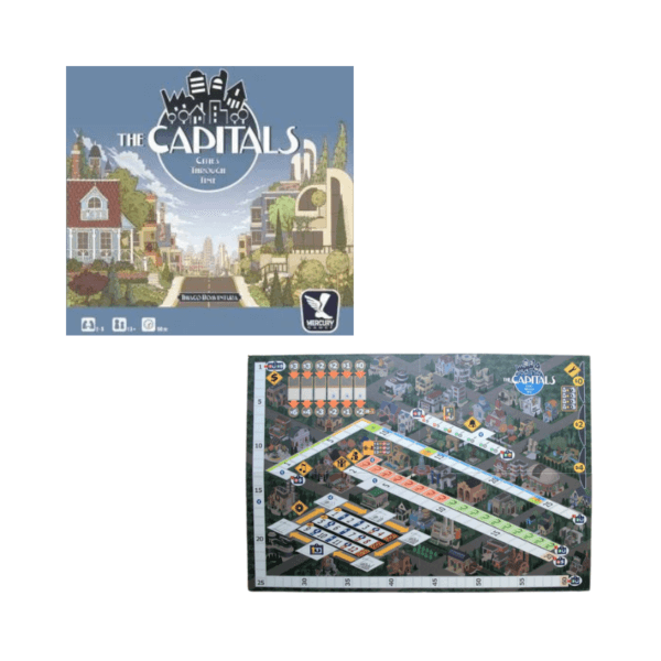 Capitals Board Game Cities Through Time 1