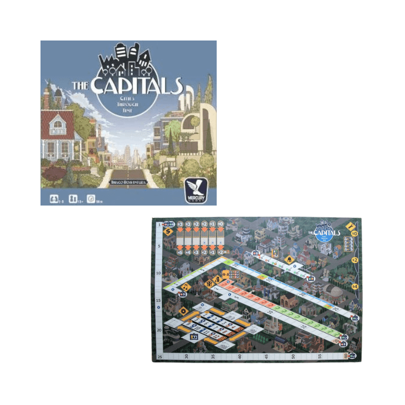 Featured image for “Capitals Board Game Cities Through Time”