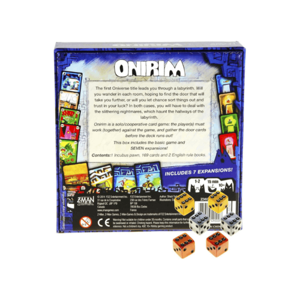 Onirim with 7 Expansions Card Game 2